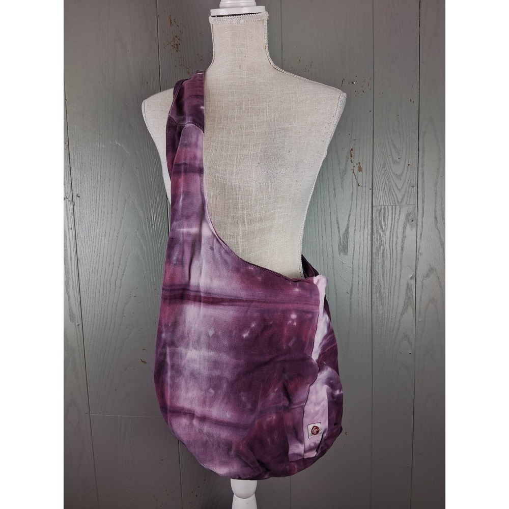 Manduka Yoga Hobo Bag Crossbody Bag Tie Dye Hippie Farmers Market Boho Purse